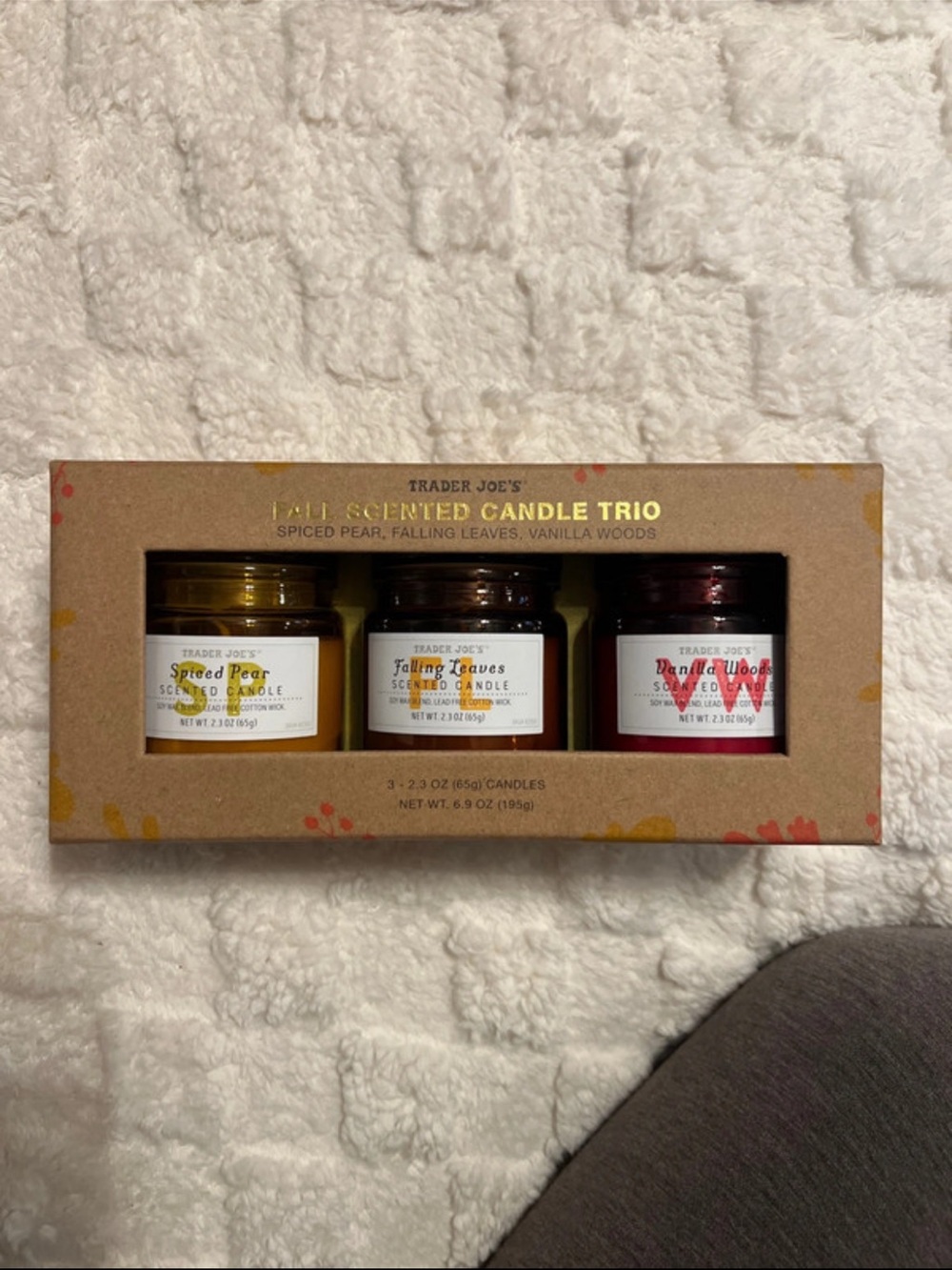 Trader Joe’s Fall Scented Candle Trio 2026